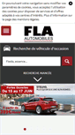 Mobile Screenshot of fla-automobiles.fr